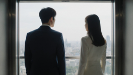 韓国ドラマ「社内お見合い」でエレベーター内でドキドキの偶然ハプニング